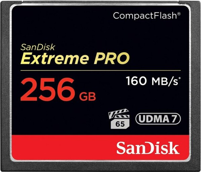 Bilde av Extreme Pro CF - 160MB/s - 256GB