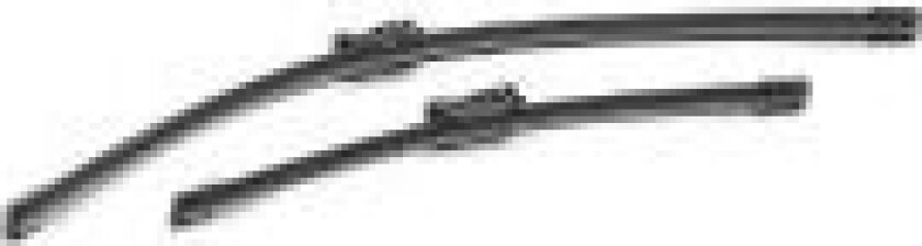 Aerotwin Viskerblade sæt 650+400mm - A414S