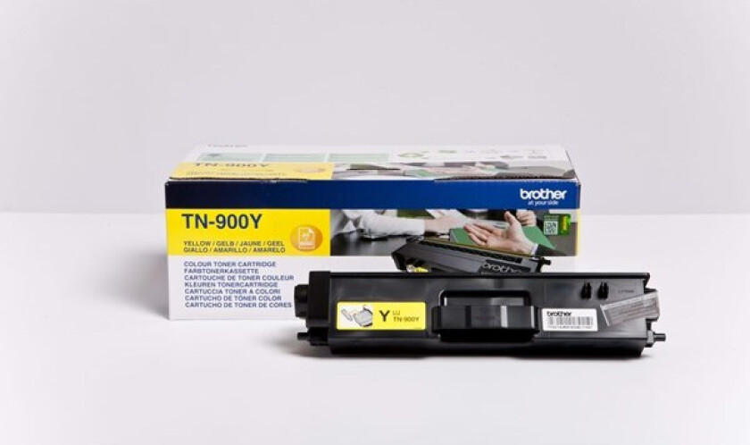 TN900Y x2 - Yellow Laser Toner - Laser toner Yellow
