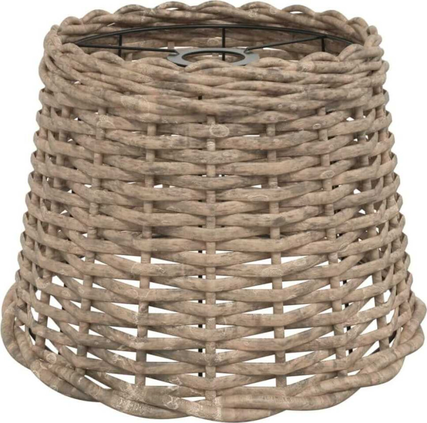 Bilde av Lampeskjerm brun Ø30x20 cm flettet