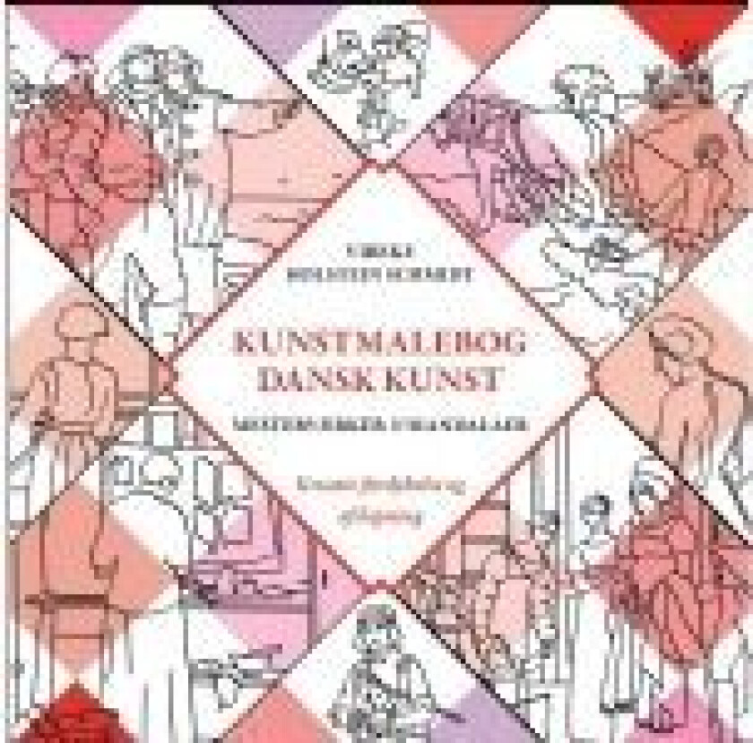 Kunstmalebog dansk kunst Vibeke Holstein Schmidt