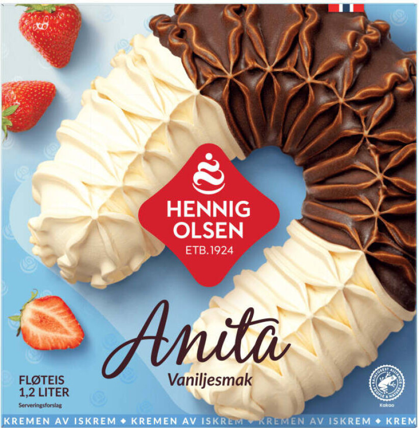 Anita Iskake Håndpyntet 1,2l Hennig Olsen