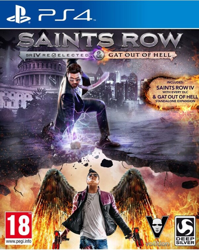 Saints Row IV: Re-Elected + Gat Out of Hell - Sony PlayStation 4 - Action