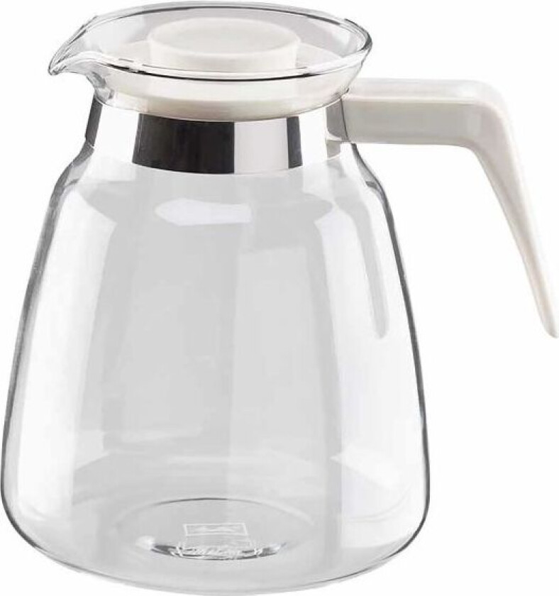 41223 Glasskanne hvit, for Aroma Grande