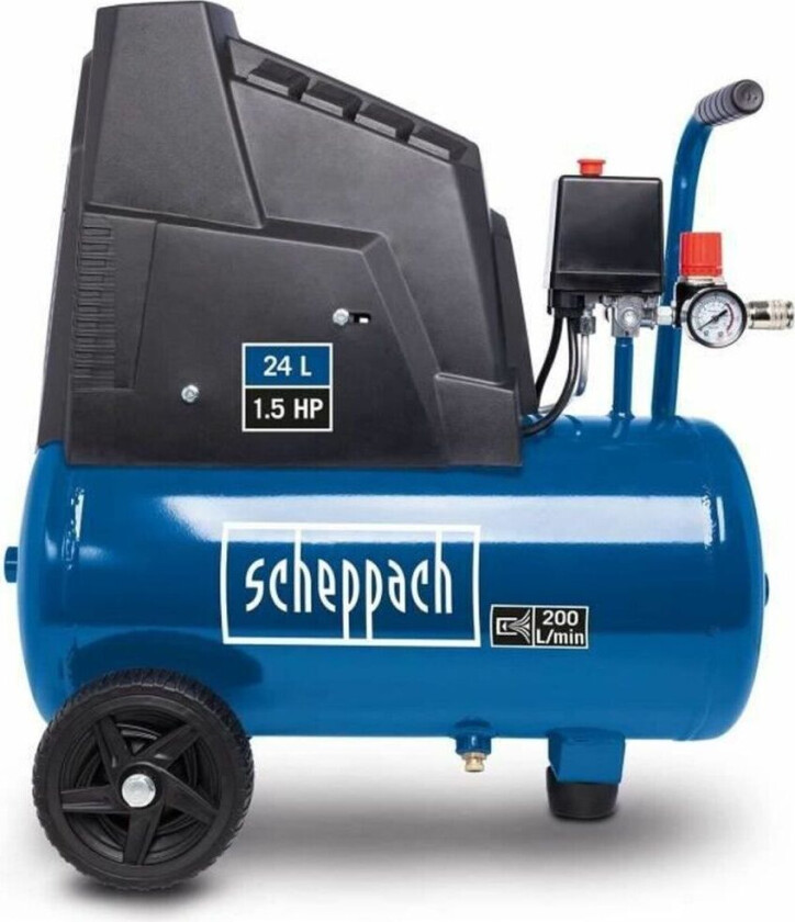 Luftkompressor Scheppach HC30OX Horisontal 1100 W 8 bar 24 L