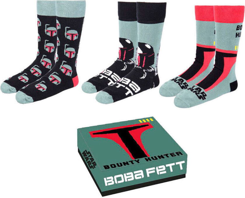 Cerdá Star Wars-pakke med 3 sokker