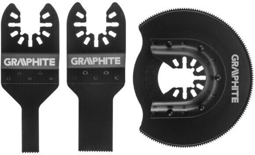 Grafitt Grafitt Sett med sagblad for metall, 3 stk. (56H072)