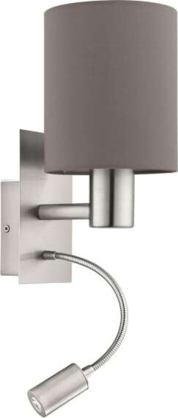 Pasteri, Overflatebehandlet, E27, Brun, Nickel