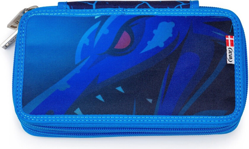 JEVA - Pencil Case TwoZip - Dragon (8865-77)