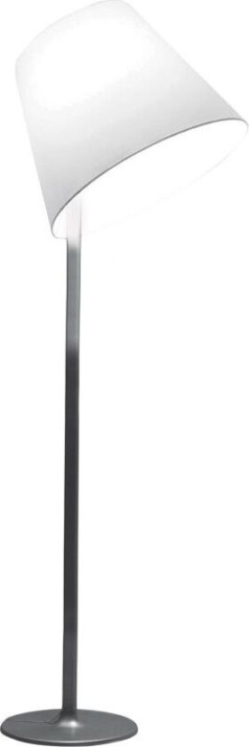 Melampo Mega Golvlampa Aluminiumgrå