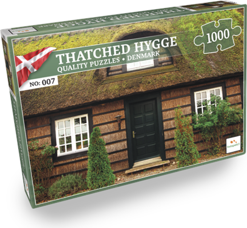 Nordic Quality Puzzles - DA:007 - Thatched Hygge (