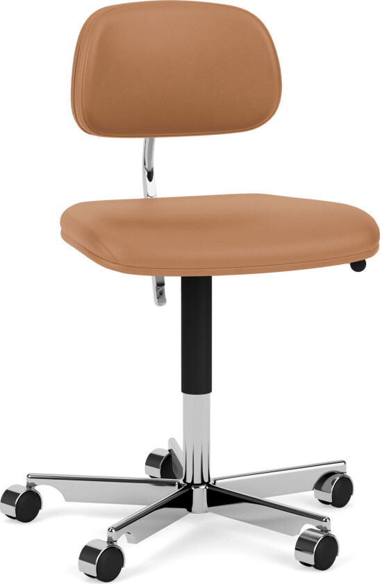 Kevi 2534u Office Chair - 41574-Ultraleatherbrandy