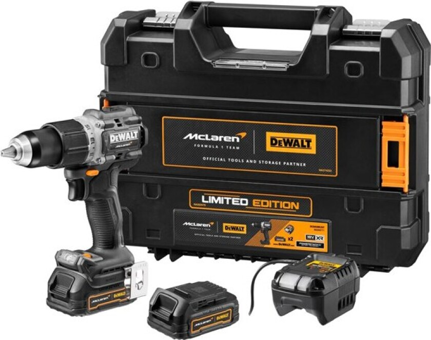 Bilde av Dewalt 18v Xr Mclaren Slagdrill, 90 Nm, Tstak