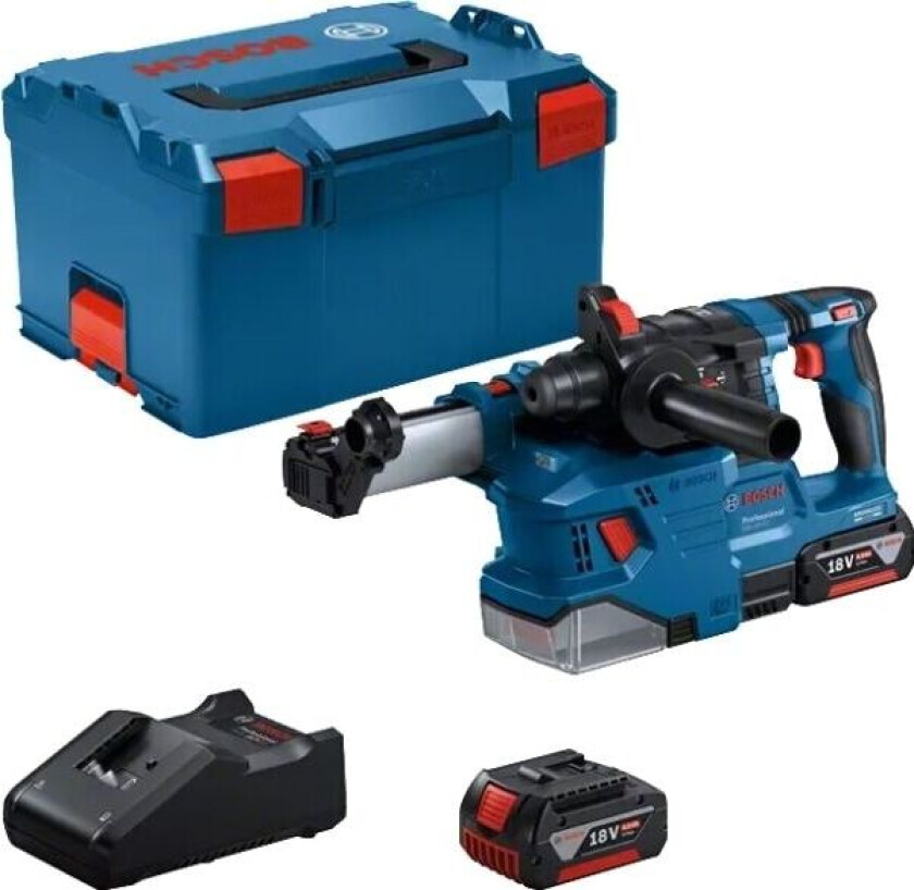 BOREHAMMER GBH 18V-22 GDE 18V-12 2X4H LB