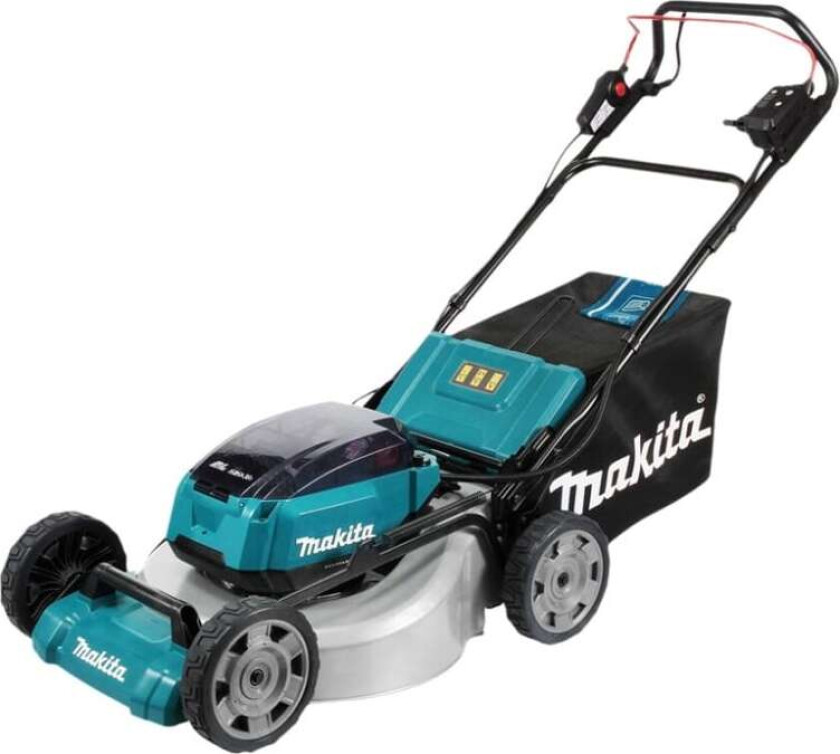 DLM532PT4 - Gressklipper - trådløs - 18 V - 5 Ah - 4 batterier, inkludert lader - 2300-2800 rpm - 53 cm - 42.8 kg