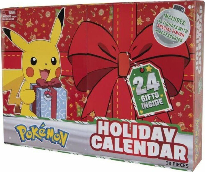 Adventskalender Bandai Pokemon 39 deler