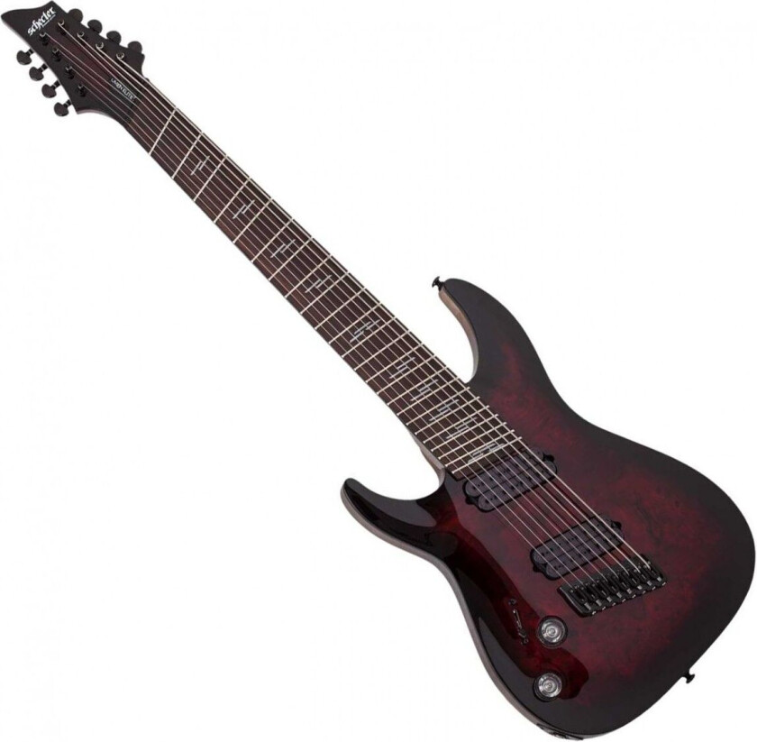 Schecter Omen Elite-8 MS BL Cherry LH