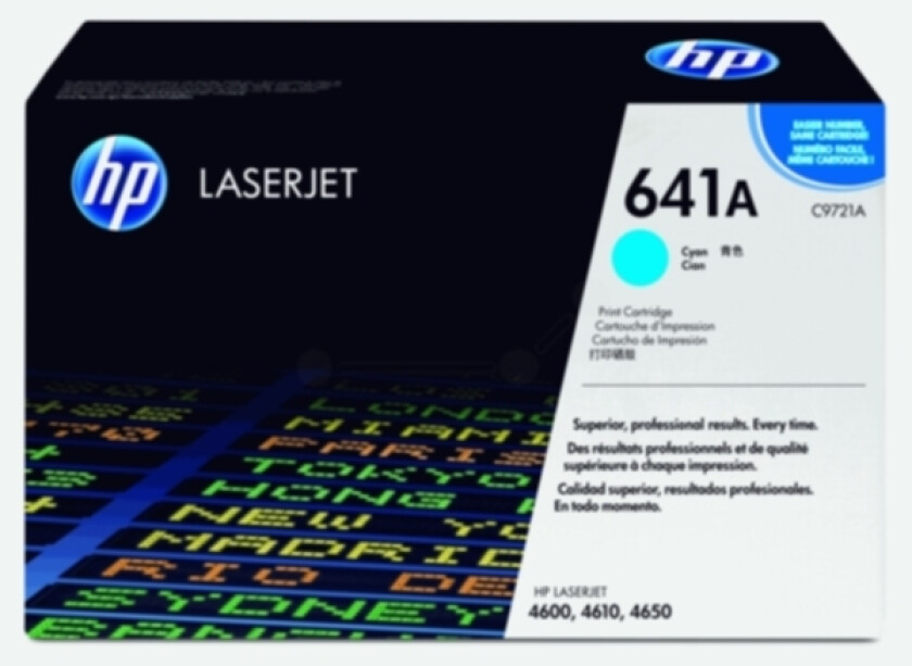 Hp Toner Cyan - C9721a