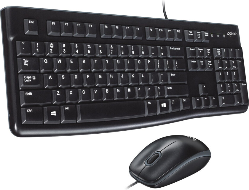 Desktop Mk120 Nordisk Tastatur- Og Mussett