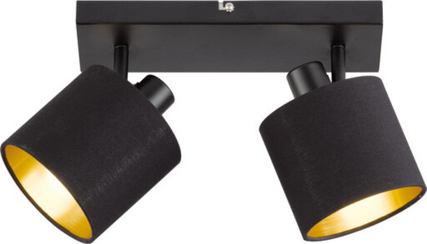 Tommy spotter i tak, 2 spotter, sort