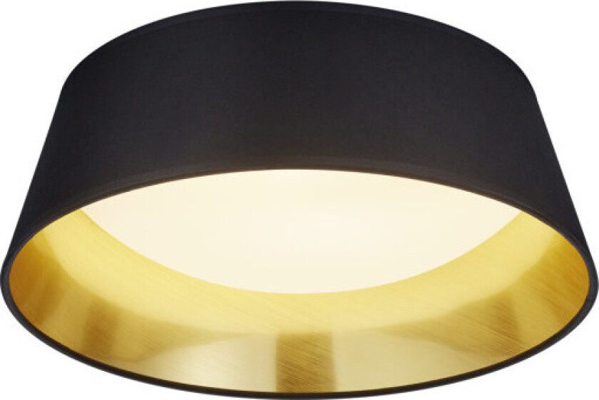 Ponts takllampe, sort, Ø34 cm