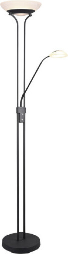 Orson gulvlampe, sort