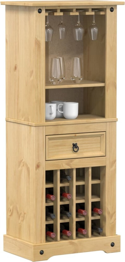 Bilde av Vinstativ Corona 56x35x120 cm heltre furu