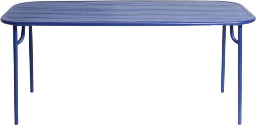 Week-End, Medium Rectangular Table, Blue