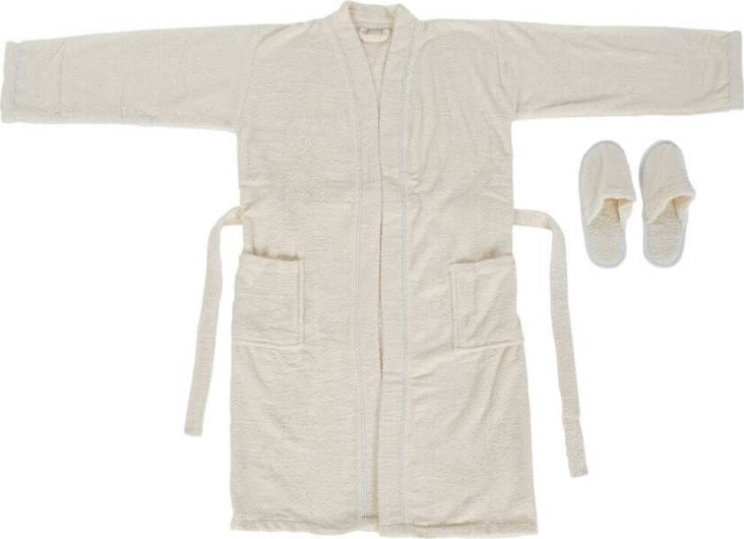 Morgenkåpe Home ESPRIT Krem Dame