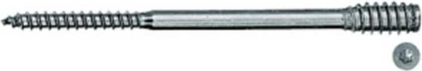 Fischertechnik Fischer ASL 59061 Afstandsskrue 6 mm 80 mm T-profil 100 stk