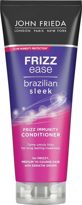 Frizz Ease Brazilian Sleek Conditioner, 250 ml  Conditioner