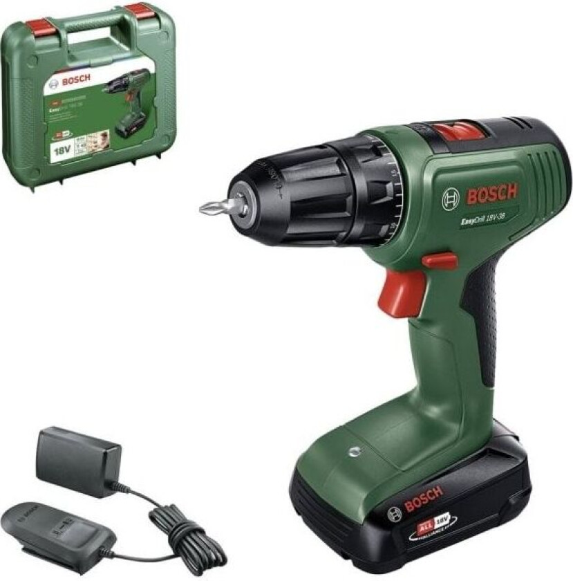 AKKUSKRUEMASKINE EASY 18V-38 1X2,0AH
