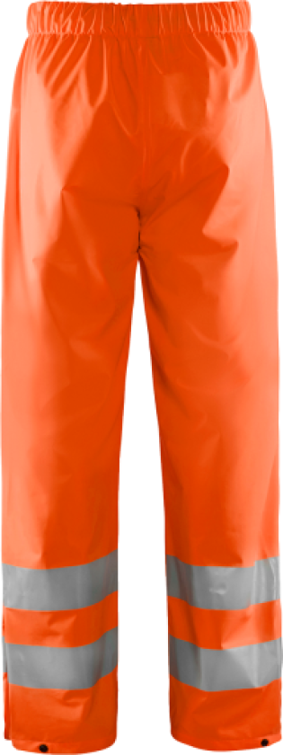 High vis regnbukser oransje s