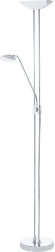 Baya 1 gulvlampe, krom