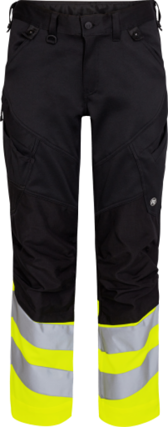 Bukser svart/hi-viz gul 96