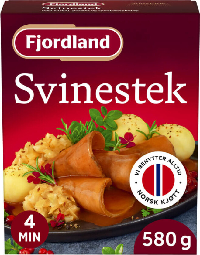 Fjordland Svinestek med Surkål 580g