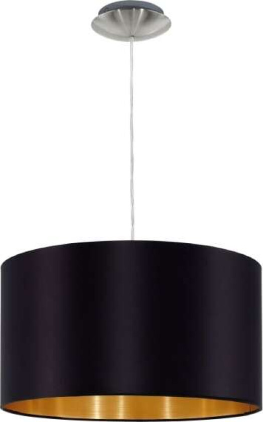MASERLO pendant light black gold