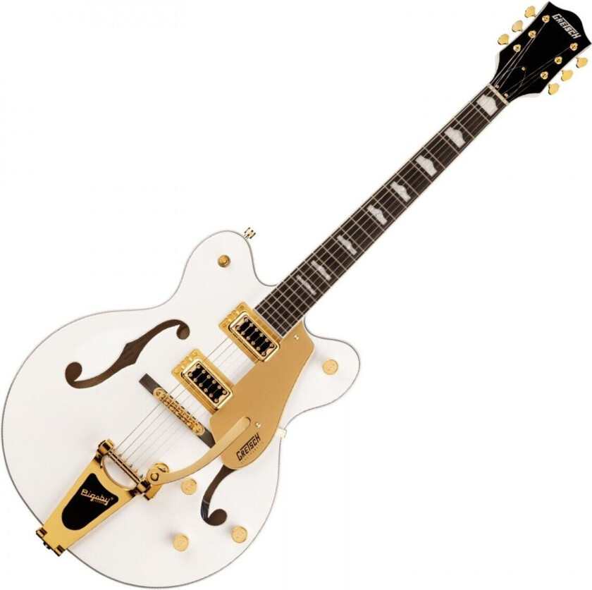G5422tg Electromatic Classic Hollow Body, W/bigsby, Snowcrest White
