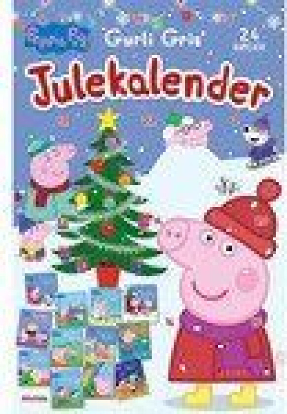 Peppa Pig - Gurli Gris' julekalender - med 24 billedbøger