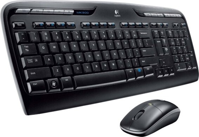 Wireless Combo MK330 - Tastatur & Mussett - Gresk - Svart