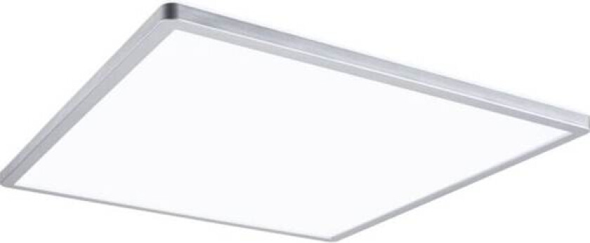 Atria Shine, firkant, Kromfarget, Plast, IP20, II, 23 W