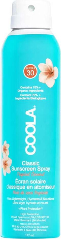 Coola Classic Spray SPF30 Tropical Coconut 177ml