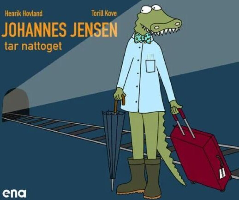 Johannes Jensen tar nattoget av Henrik Hovland