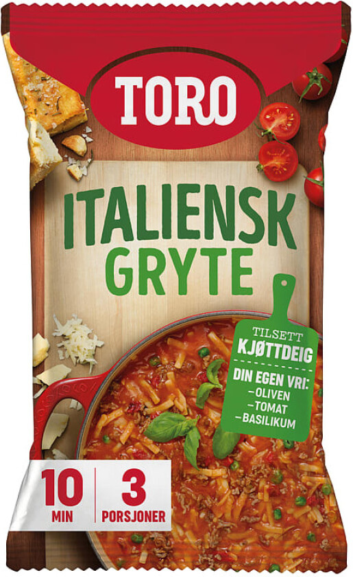 Italiensk Gryte 176g