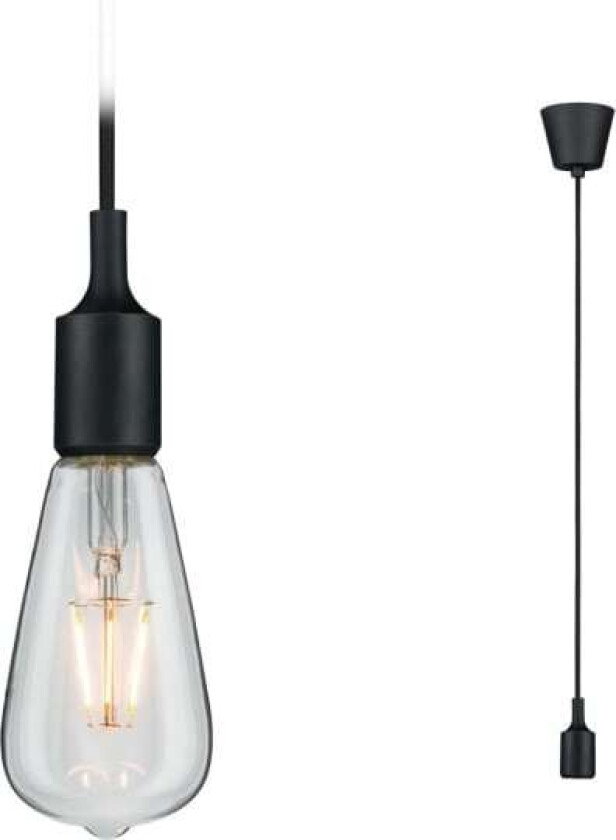 Ketil, Fleksibel montering, Sort, Plast, Silikon, Rund, IP44, II