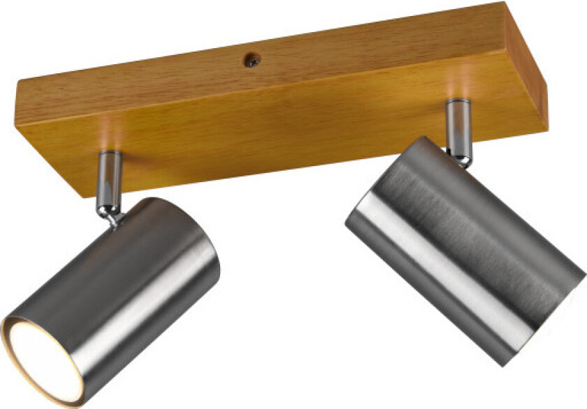 Marley spotter i tak, 2 spotter, tre/stål