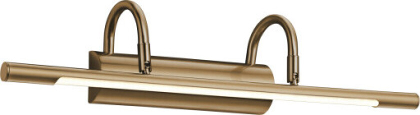 Quadro gallerilampe, messing