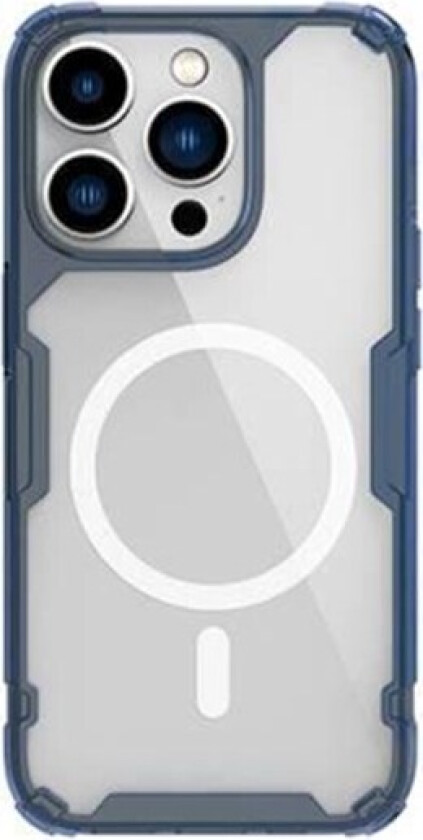 Magnetic Case Nature TPU Pro for Apple iPhone 14 Pro (Blue)