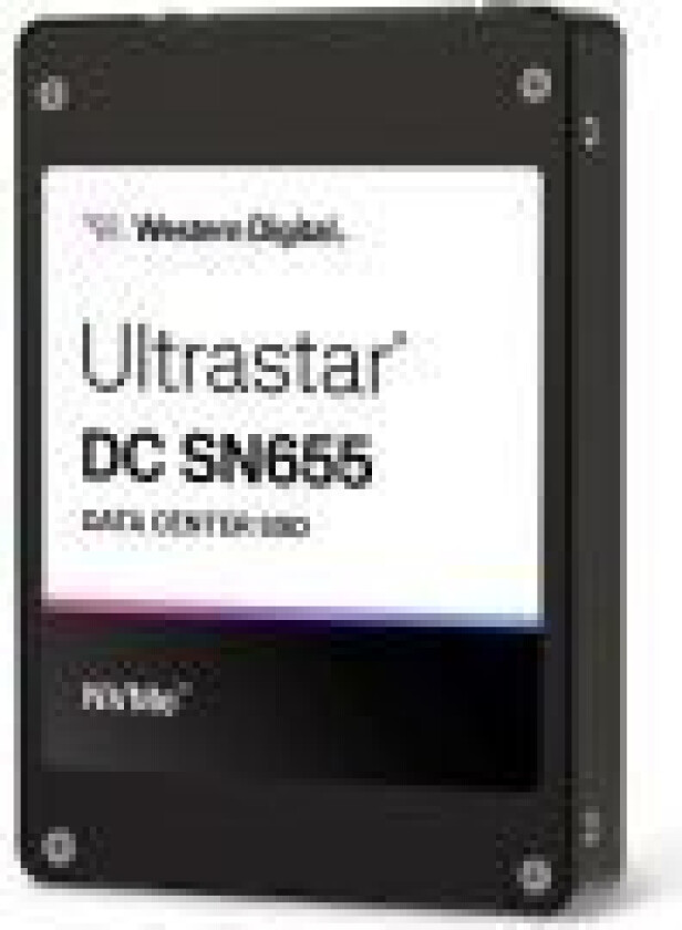 WD 2,5 SSD ULTRASTAR SN655 15,36TB (PCIe 4.0/NVMe) (tirs)