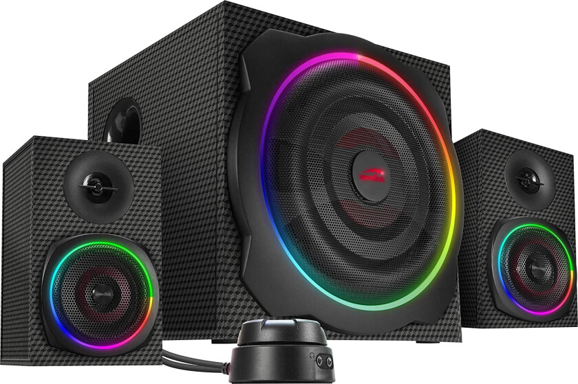 - GRAVITY CARBON RGB 2.1 Speaker System
